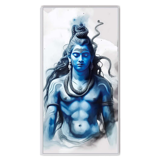 Mahadeva – The Embodiment of Peace Canvas Wall Art