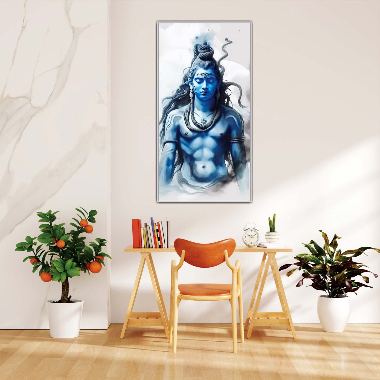 Mahadeva – The Embodiment of Peace Canvas Wall Art