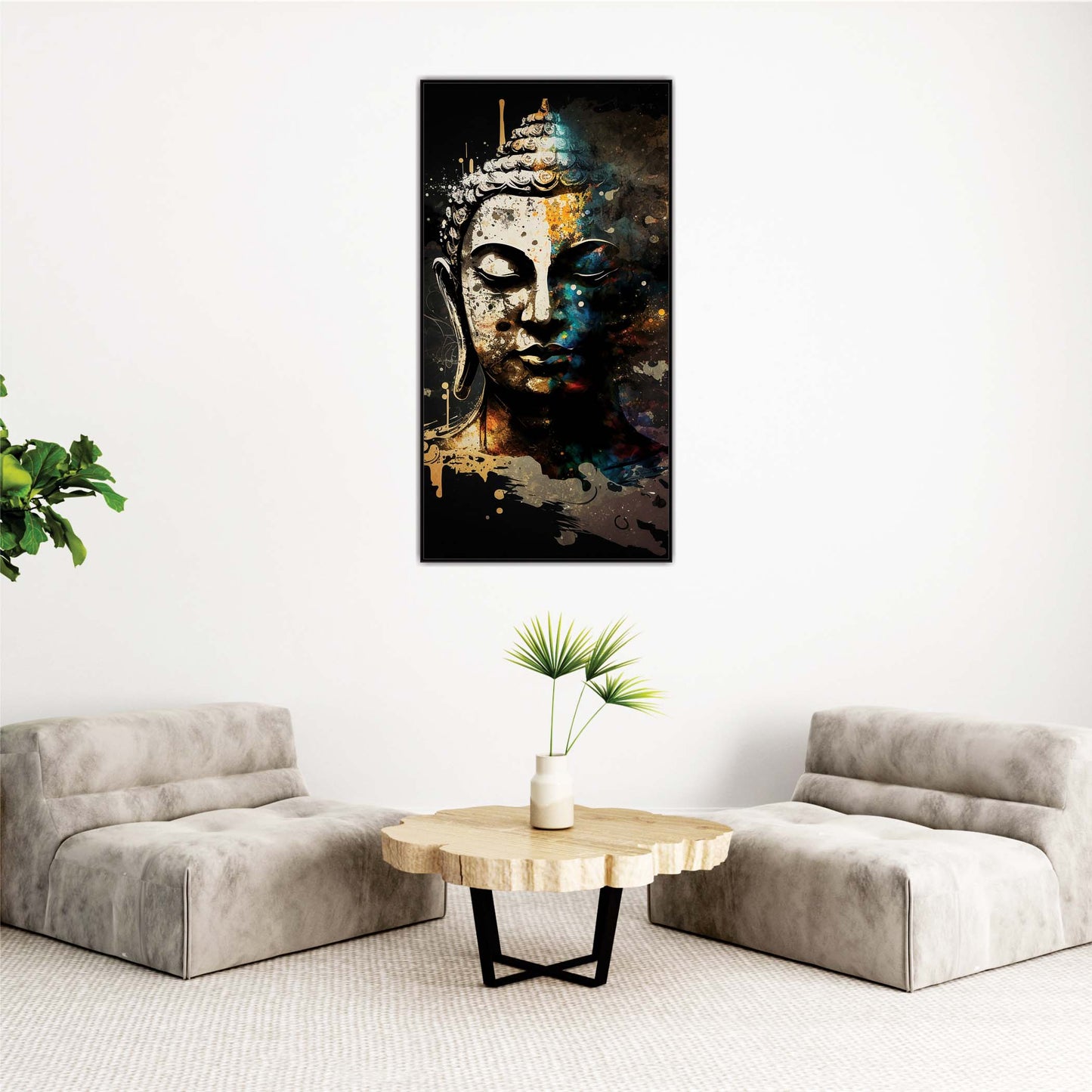 Silent Spectrum Canvas Wall Art