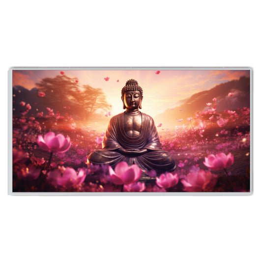 Buddha in Eternal Spring Canvas Wall Art