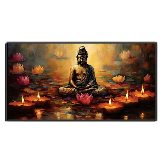 Glow of Enlightenment Canvas Wall Art