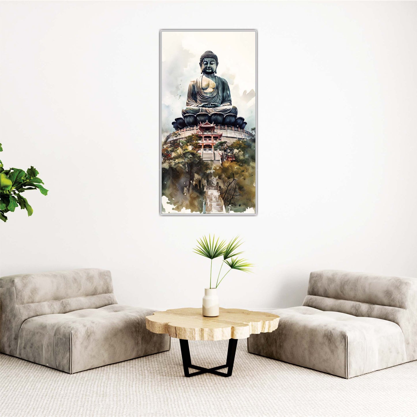 Stairway to Serenity Canvas Wall Art.