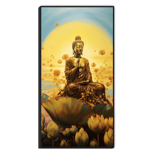 Heavenly Enlightenment Canvas Wall Art.