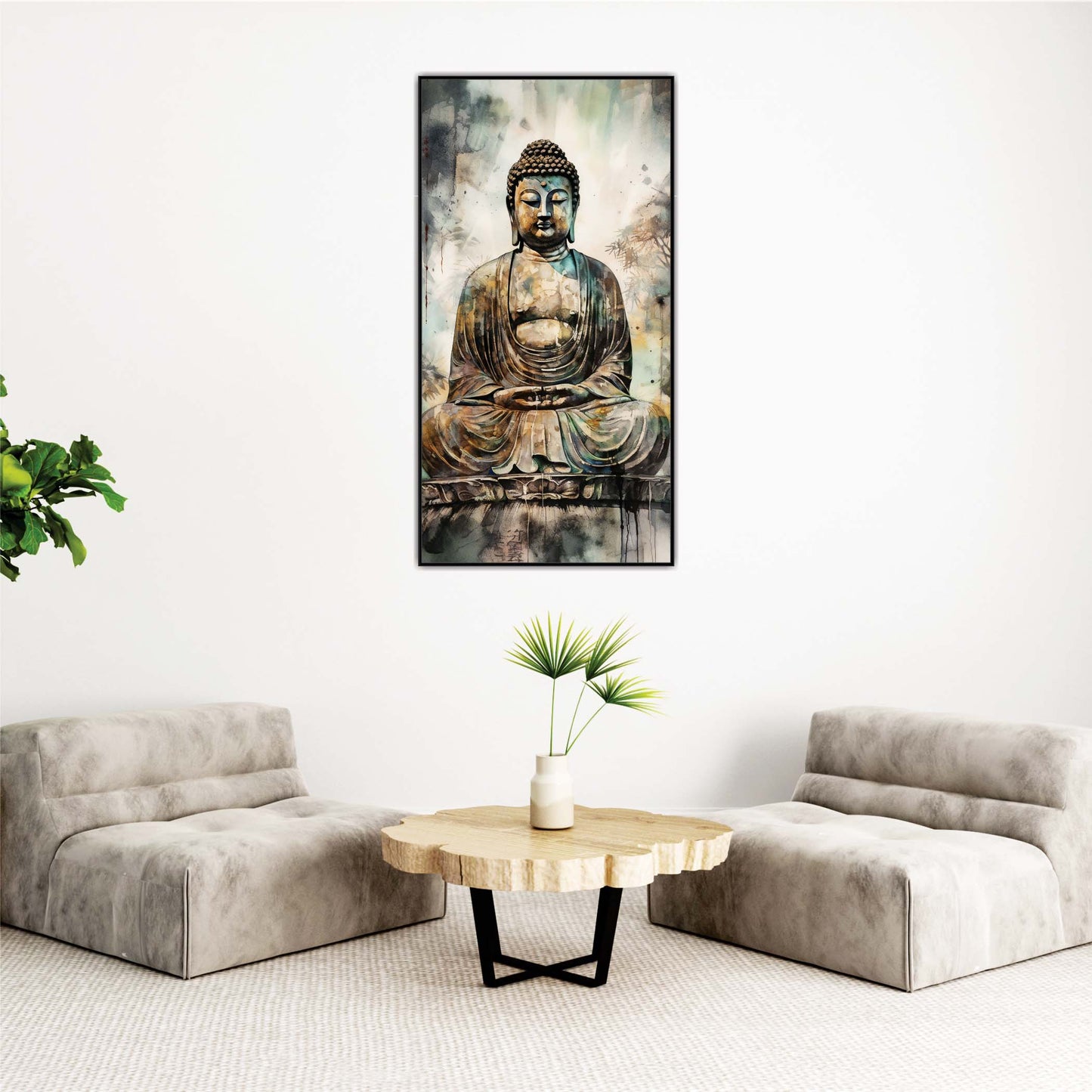 Soul in Silence Canvas Wall Art.