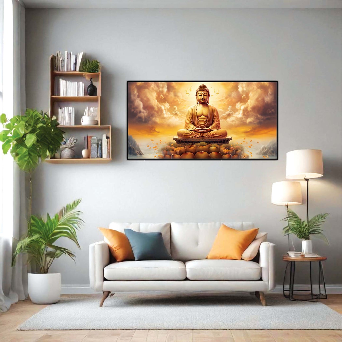 The Divine Calm Canvas Wall Art.