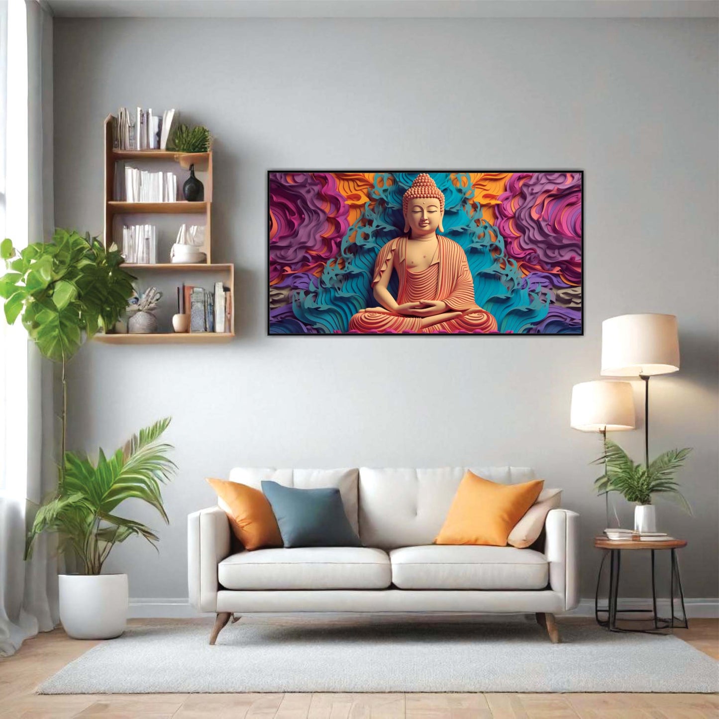 Awaken in Color Canvas Wall Art.
