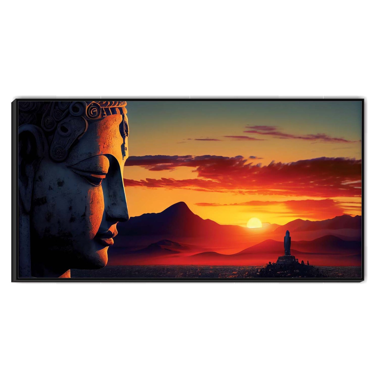 Golden Hour Grace Canvas Wall Art.