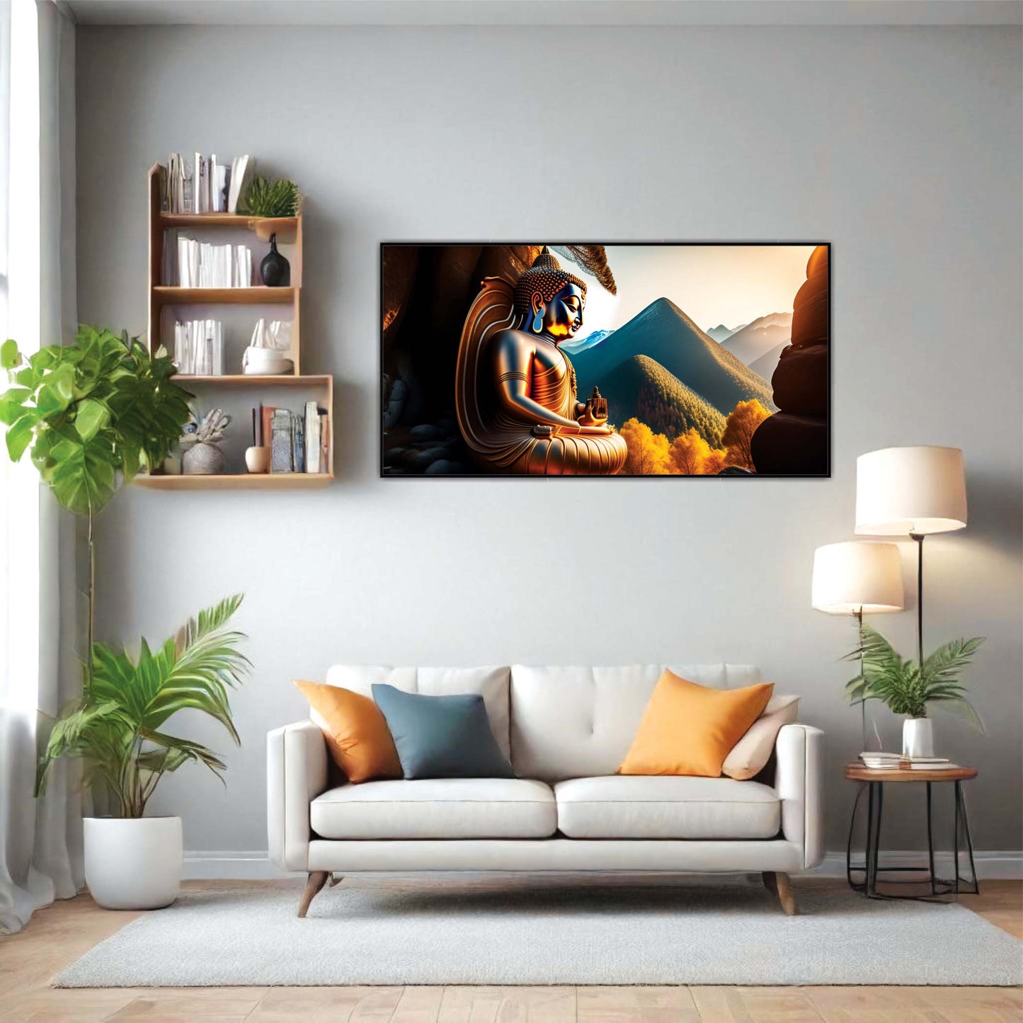Enlightenment Elevation Canvas Wall Art.