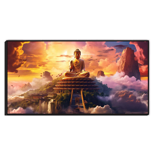 Realm of Enlightenment Canvas Wall Art.