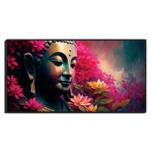 Blossomed Peace Canvas Wall Art