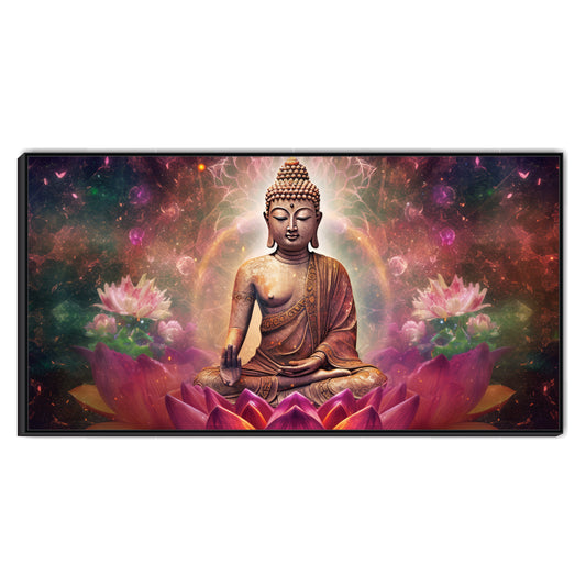 Buddha Beyond Realms Canvas Wall Art