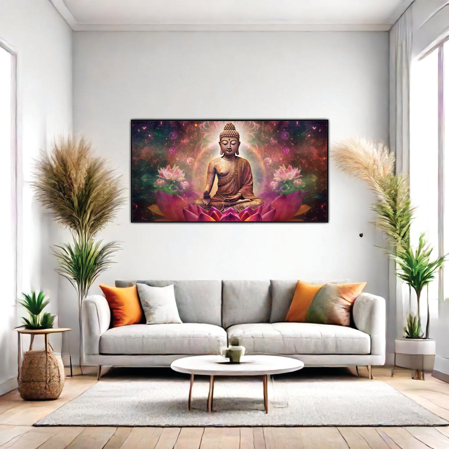 Buddha Beyond Realms Canvas Wall Art