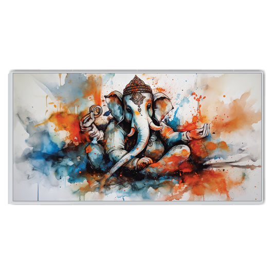 Vibrance of Vinayaka Canvas Wall Art