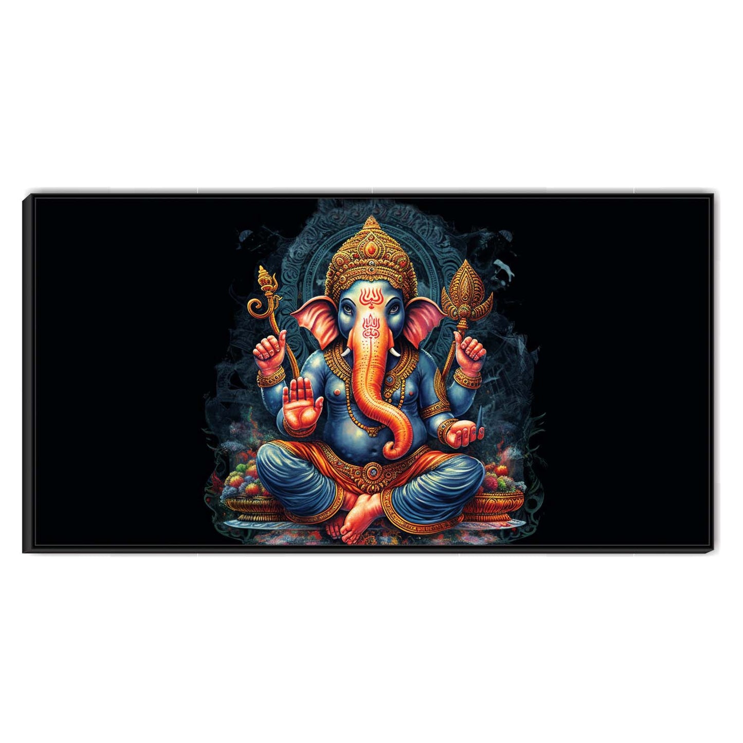 Cosmic Sentinel Canvas Wall Art
