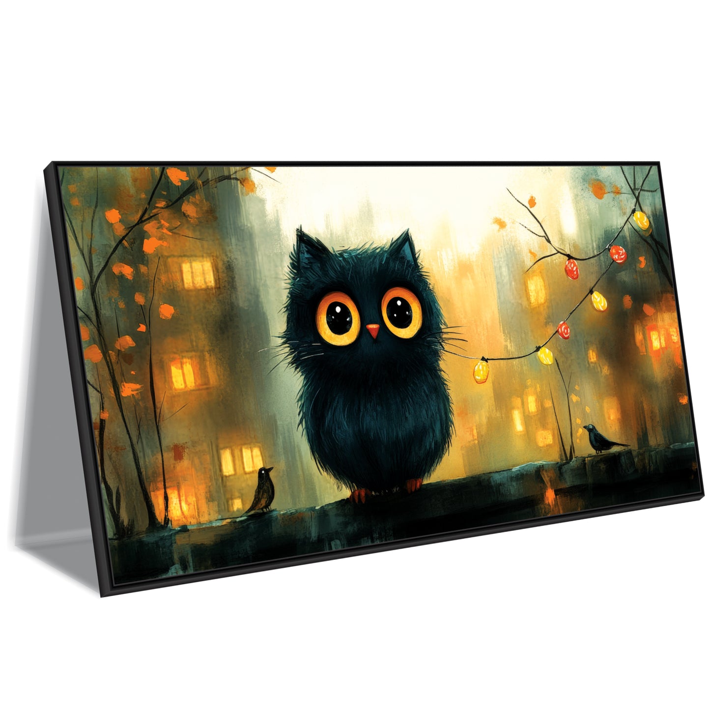 Lantern Nights & Owl Sights Canvas Wall Art