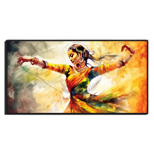 Colorful Rhythm – The Spirit of Tradition Canvas Wall Art