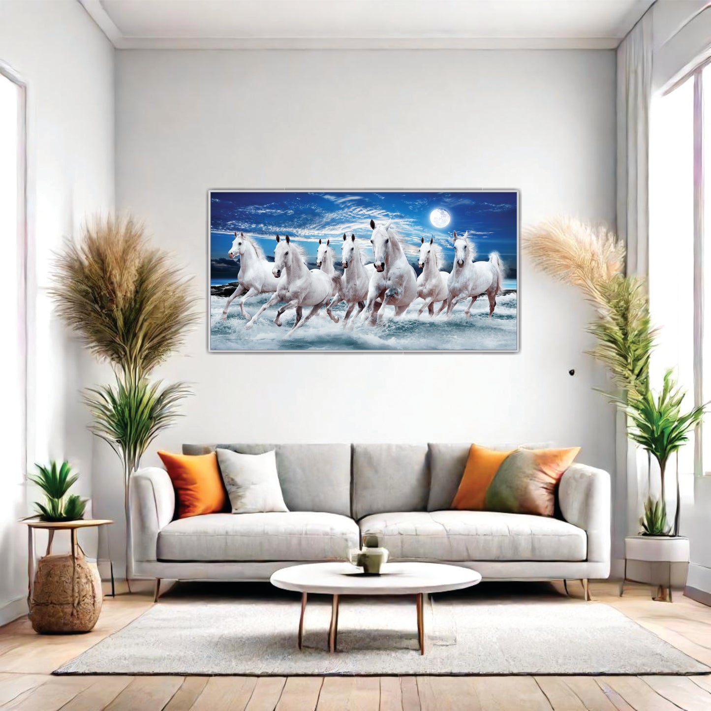 Mystic Riders Canvas Wall Art