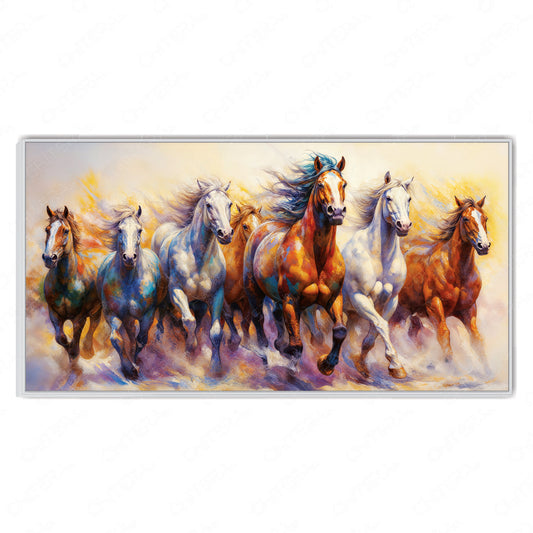 Gallop of Glory Canvas Wall Art.