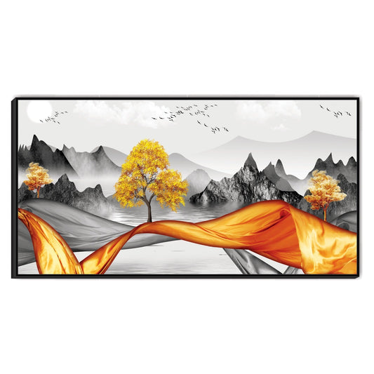 Whispers of the Silk Valley Canvas Art Wall Painting
