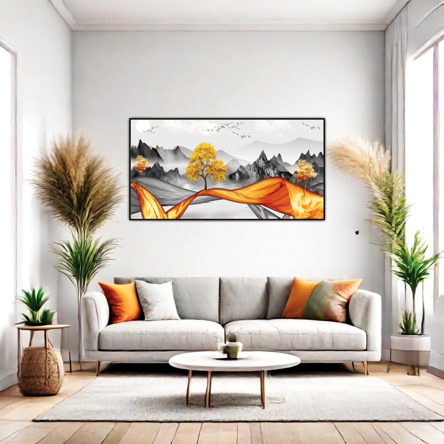 Whispers of the Silk Valley Canvas Art Wall Painting