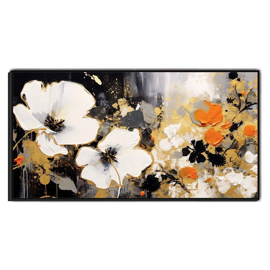 Pastel Lavender Blooms Canvas Wall Art