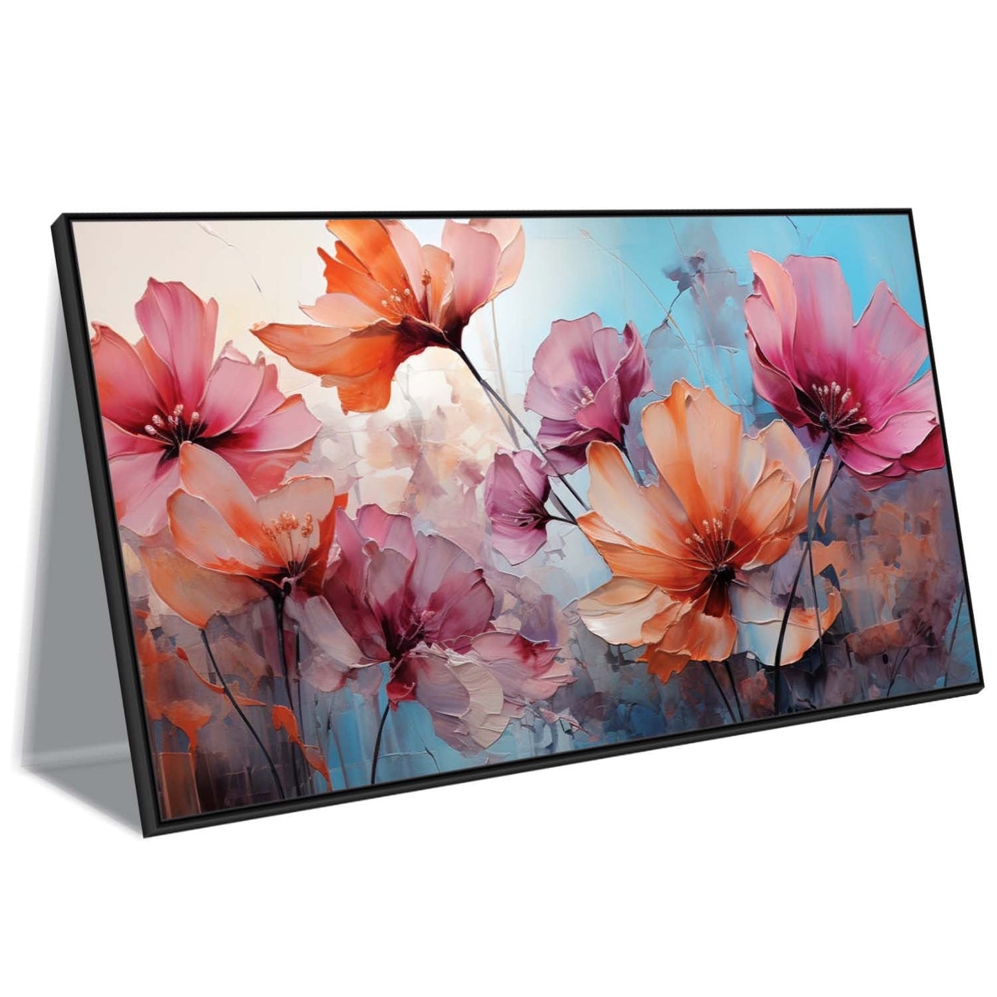 Blush Pink Roses Canvas Wall Art