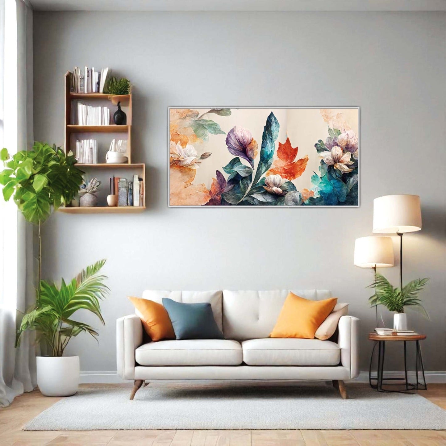 Autumn Bloom Canvas Wall Art
