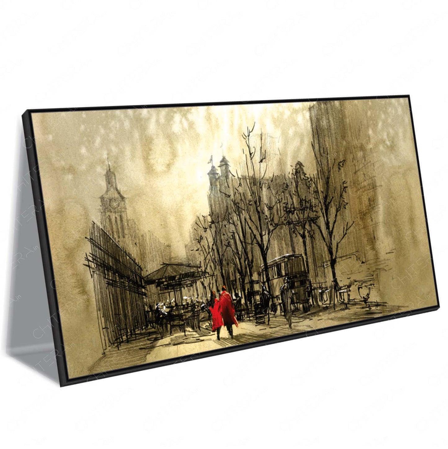 A Walk Through Time Canvas Wall Art.