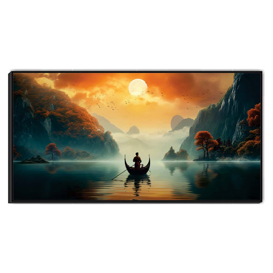 Beyond the Mist Canvas Wall Art.