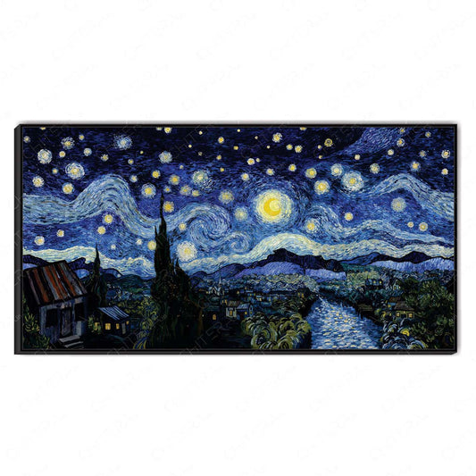Starry Night Canvas Wall Art.