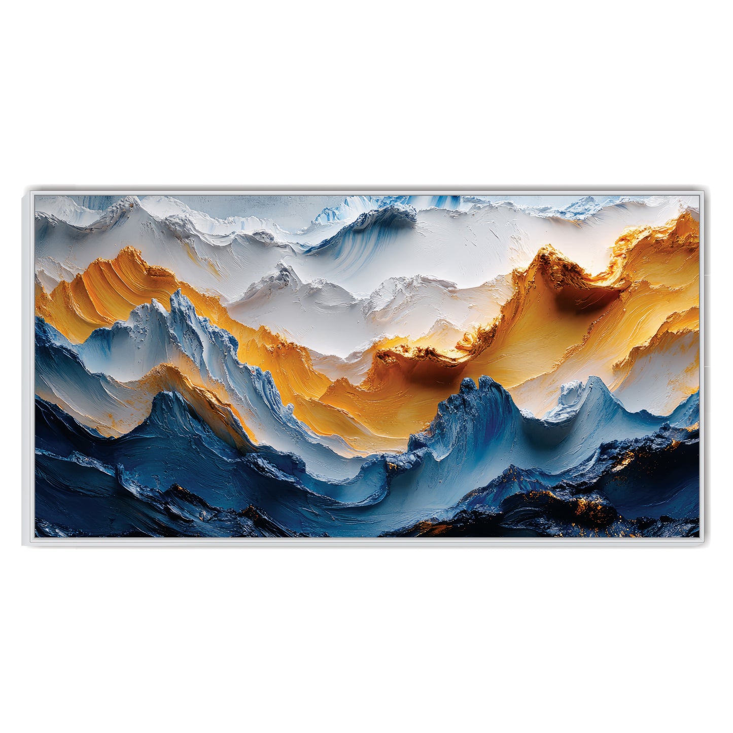 Celestial Currents Canvas Wall Art
