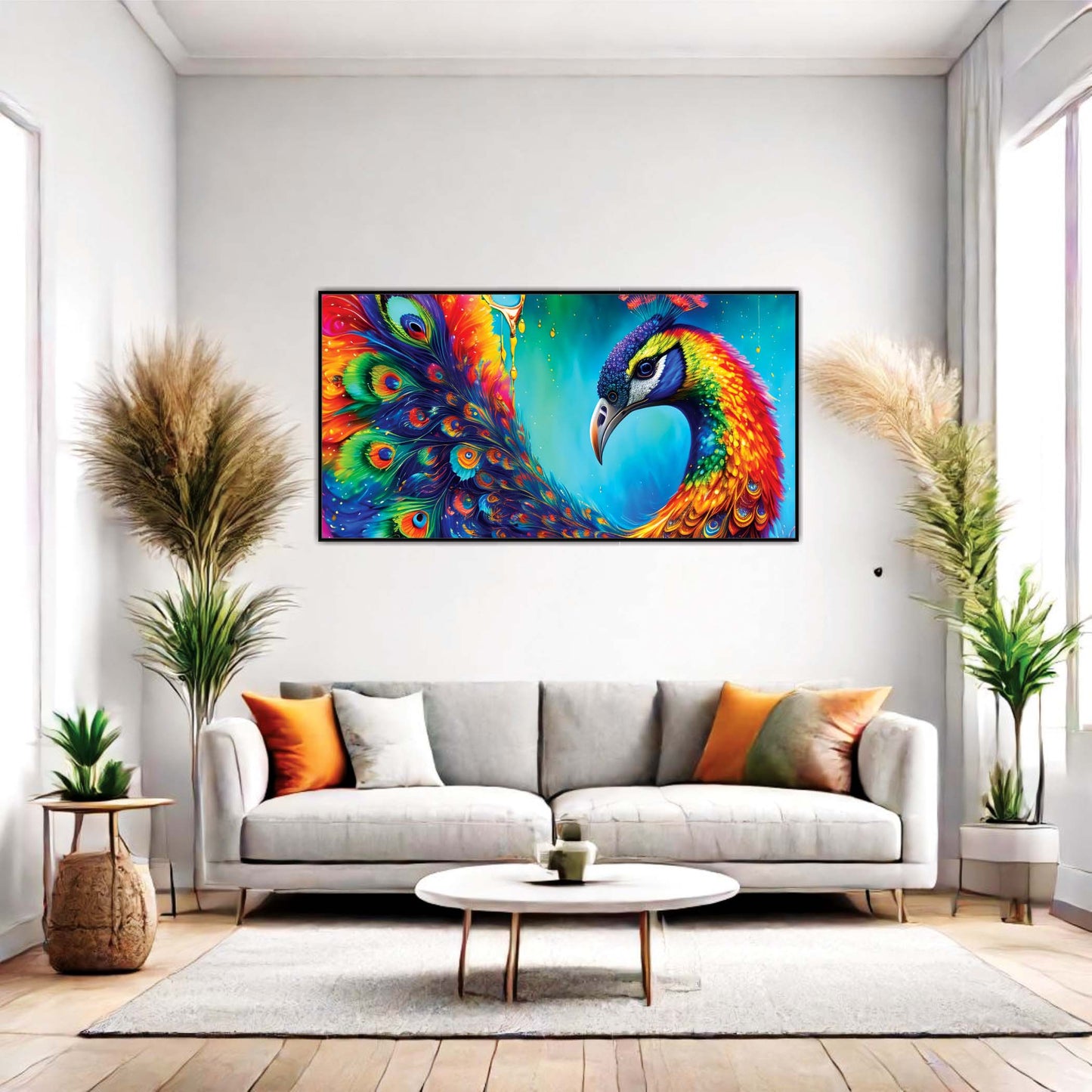 Majestic Spectrum Canvas Wall Art