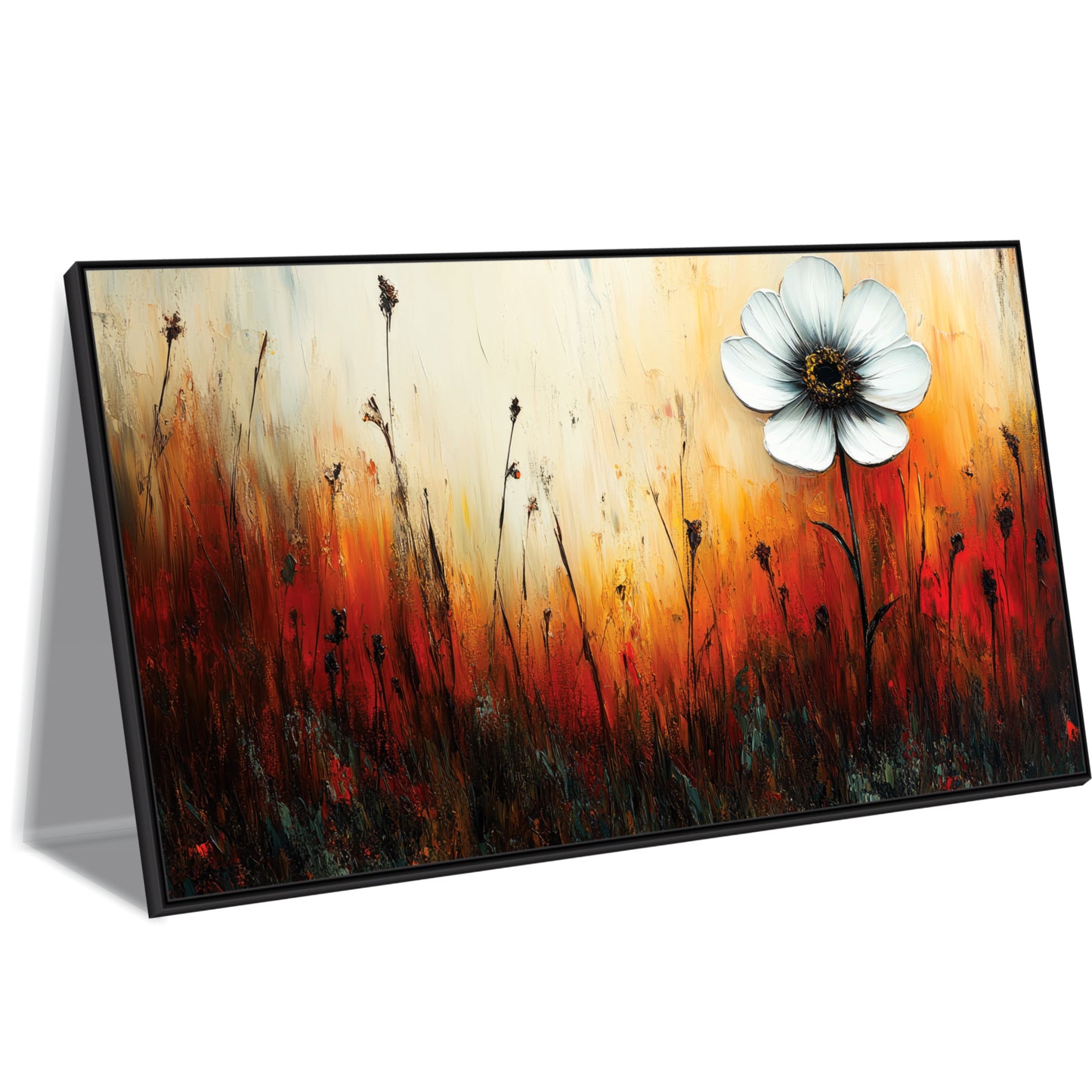 Solitary Beauty Canvas Wall Art
