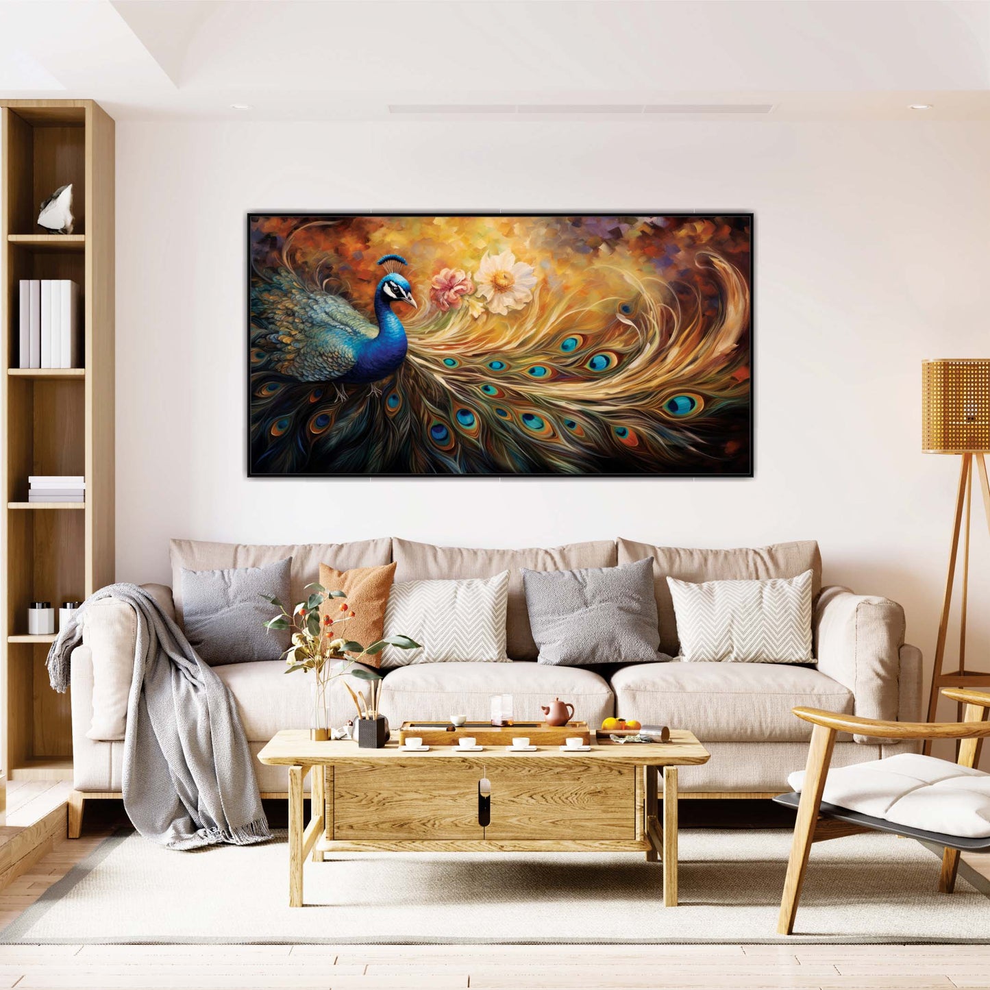 Golden Grace Canvas Wall Art