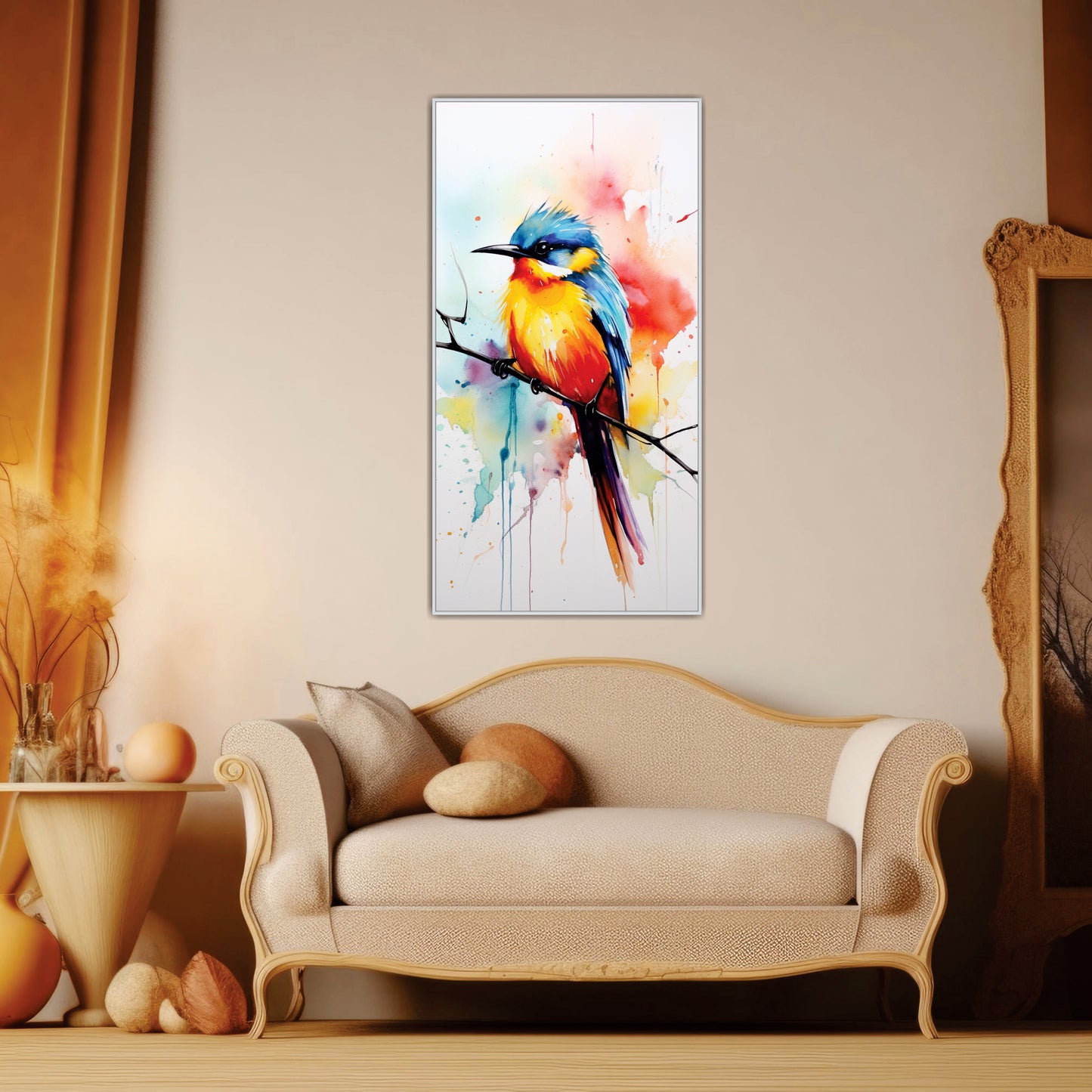 Perch of Paradise Canvas Wall Art