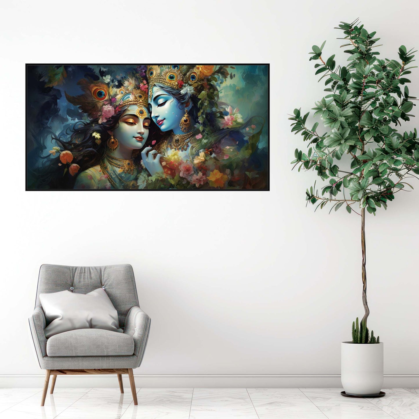 Celestial Love Canvas Wall Art
