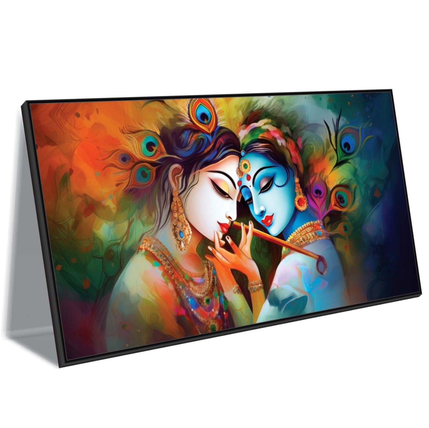 Flute of Devotion Canvas Wall Art