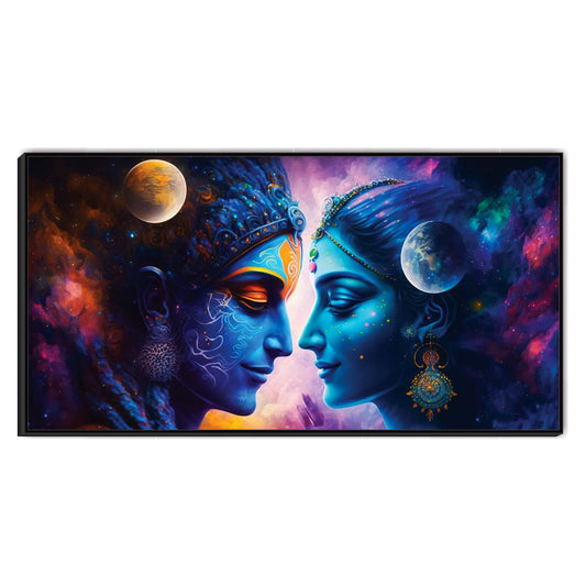 Divine Constellations Canvas Wall Art.