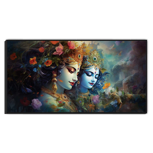 Radhe Shyam Canvas Wall Art.