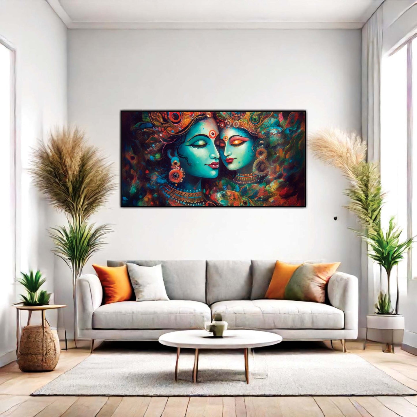 Celestial Companions Canvas Wall Art.