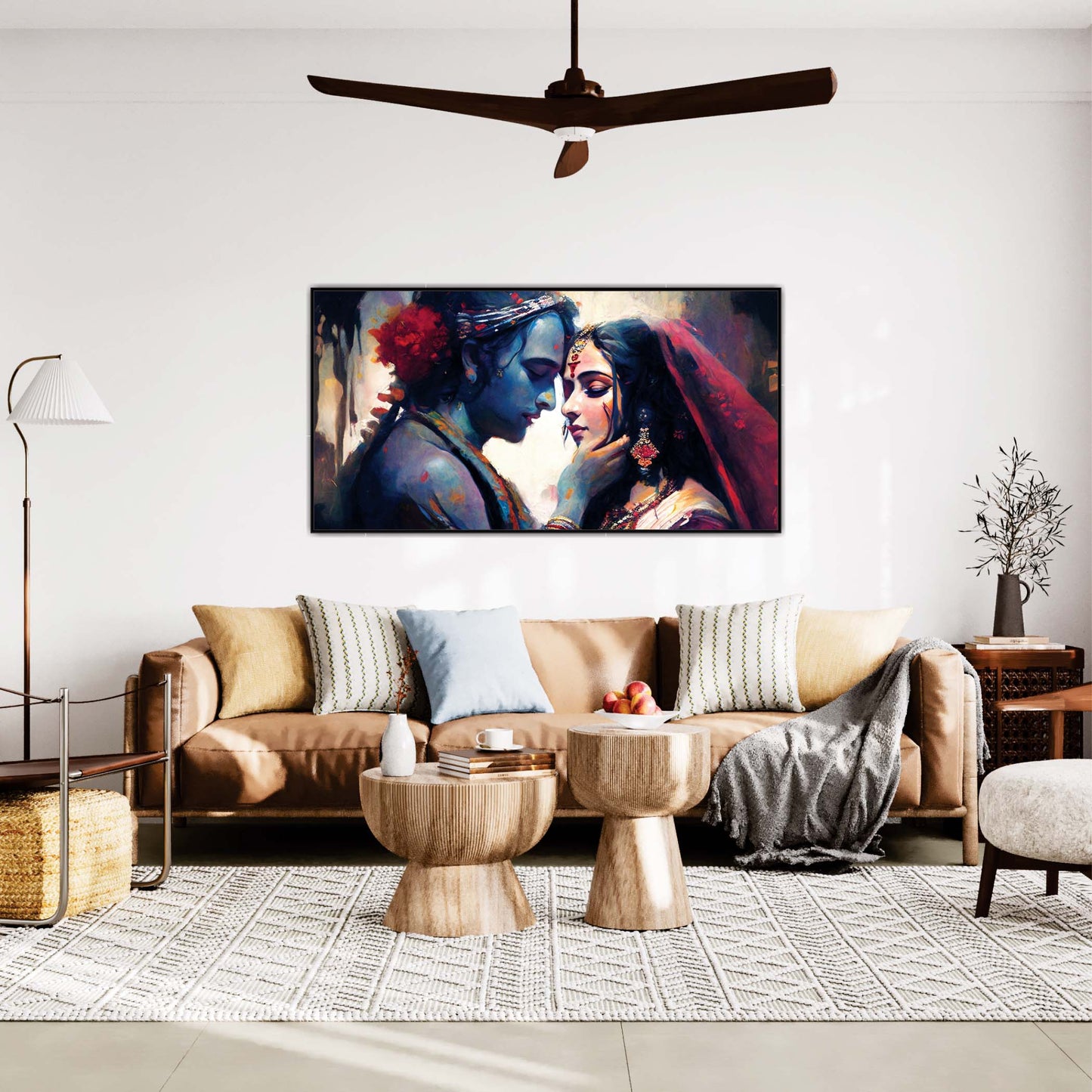 Divine Glance Canvas Wall Art.