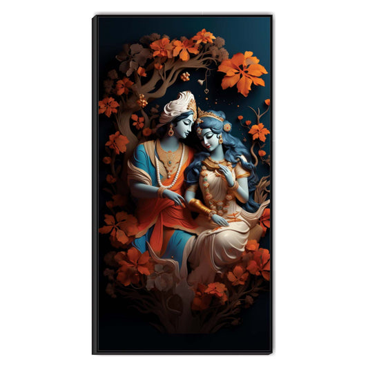 Blissful Union Canvas Wall Art.