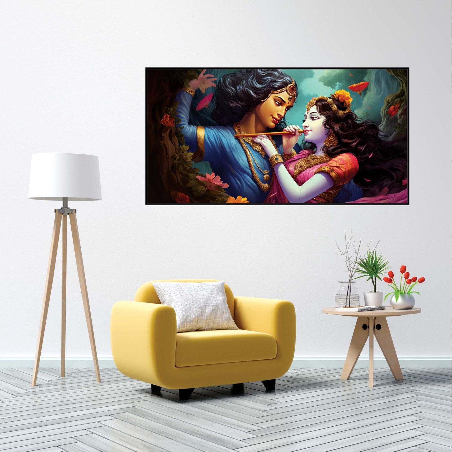Enchanted Forest of Devotion Canvas Wall Art.