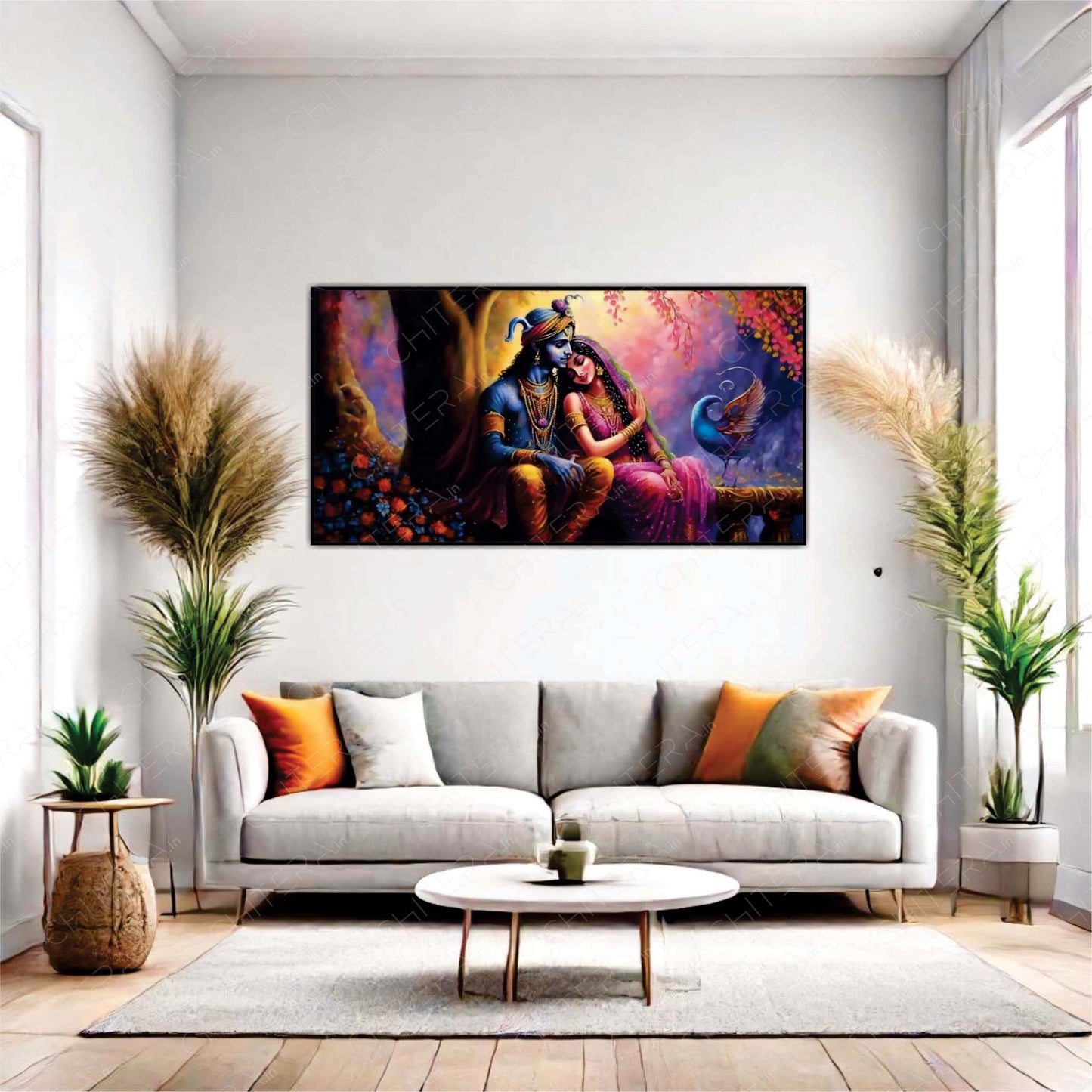 Radha Madhav Canvas Wall Art