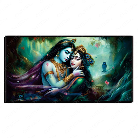 Radha Shyam Canvas Wall Art