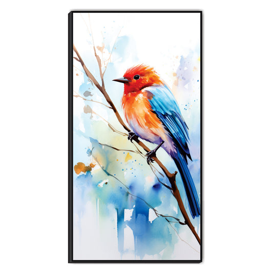 Azure Whisper Canvas Wall Art