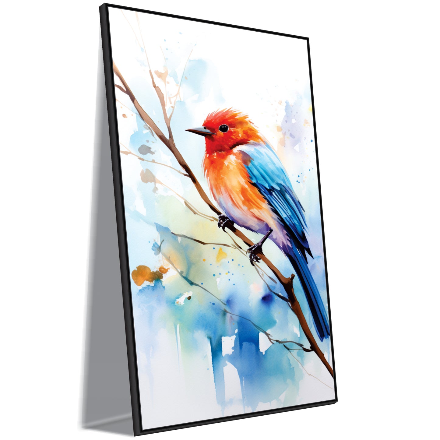 Azure Whisper Canvas Wall Art