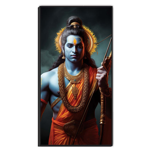 Maryada Purushottam Shri Ram’s Glory Canvas Wall Art