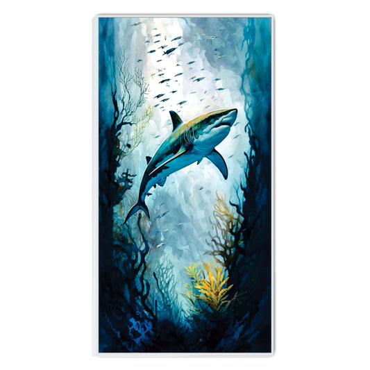 Shark Realm Canvas Wall Art