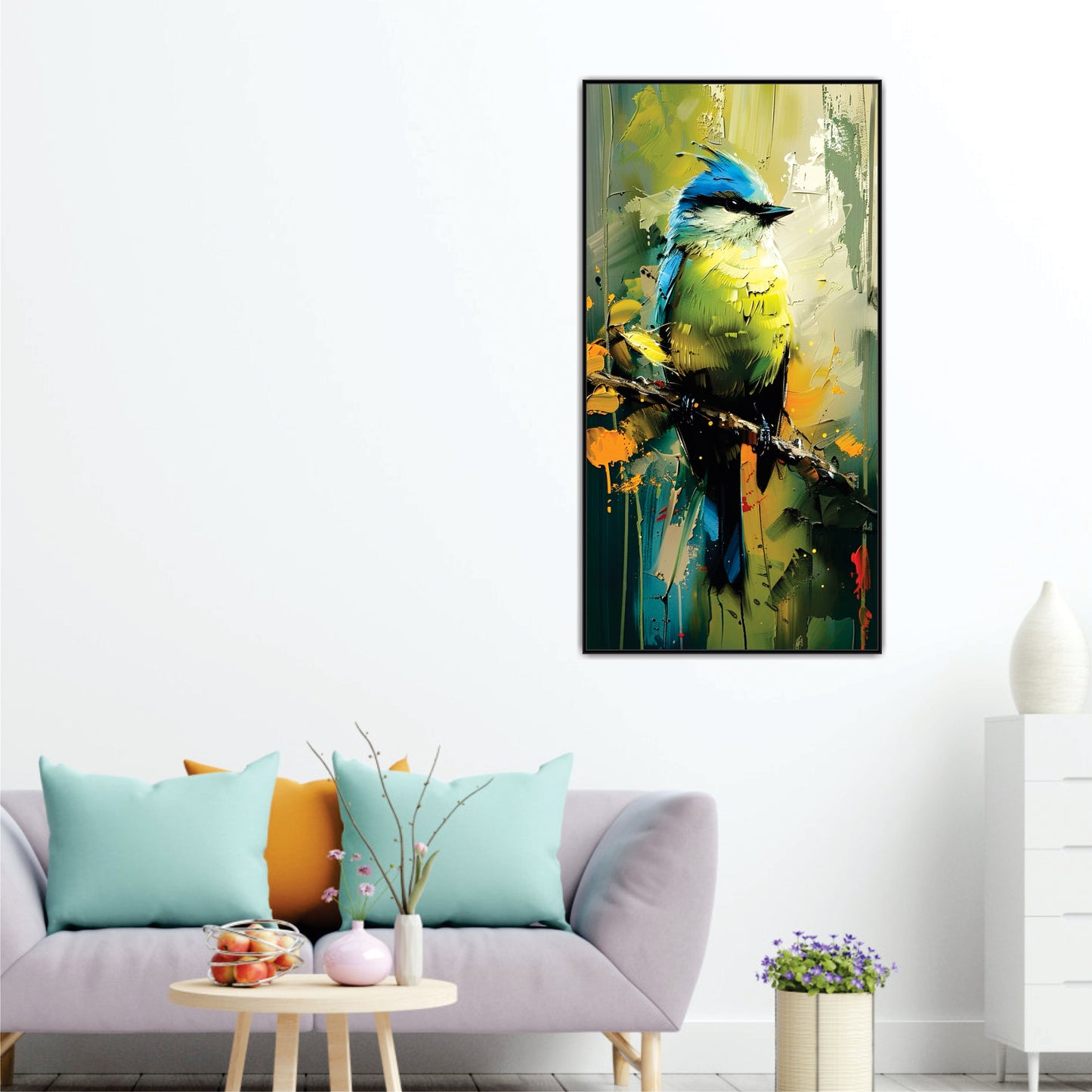 Songbird Symphony Canvas Wall Art